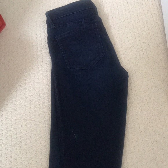 Guess Curve X Dark Wash Mid Rise Skinny Jeans - Picture 14 of 16